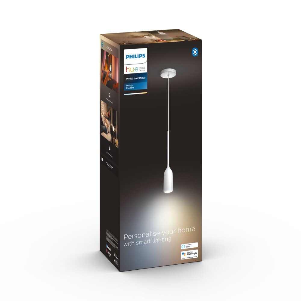 Philips Hue Devote Lampada a Sospensione LED Bianco 8719514341234