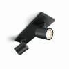 Philips Hue Runner Ceiling Light LED black, 2-light sources, Remote control