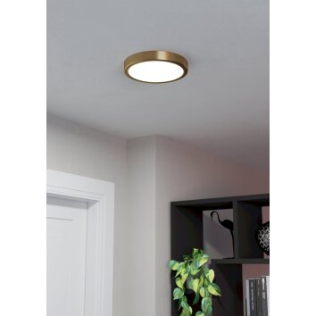 Eglo FUEVA 5 recessed light LED brass, 1-light source