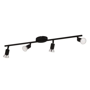 Eglo BUZZ-LED Ceiling Light black, 4-light sources