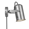 Nordlux PORTER clamp-on light silver, 1-light source