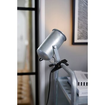 Nordlux PORTER clamp-on light silver, 1-light source