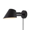 Design For The People by Nordlux STAY Wall Light black, 1-light source