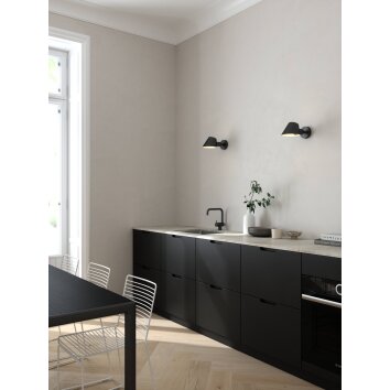 Design For The People by Nordlux STAY Wall Light black, 1-light source