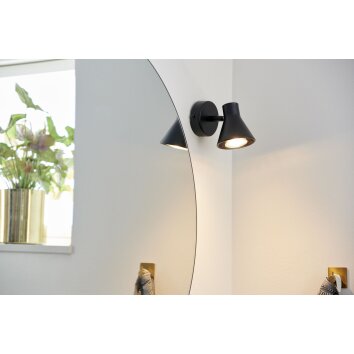 Nordlux EIK Wall Light black, 1-light source