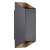 Nordlux NICO Outdoor Wall Light black, 1-light source