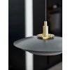 Nordlux BRETAGNE Pendant Light grey, brass, 1-light source