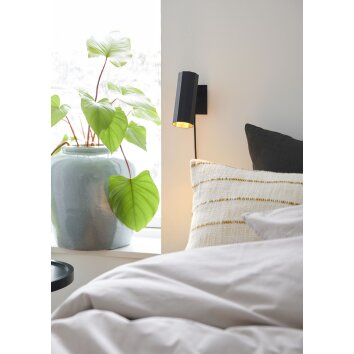 Nordlux ALANIS Wall Light black, 1-light source