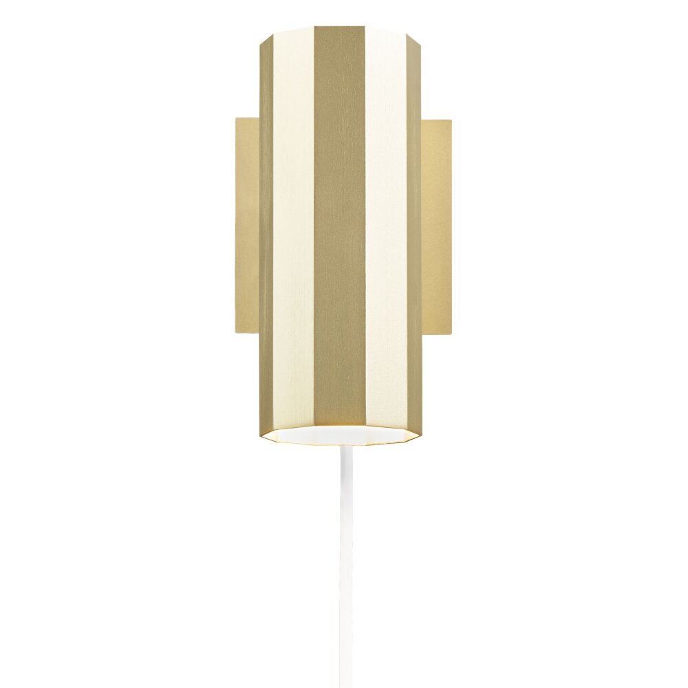 Nordlux ALANIS Wall Light brass, 1-light source