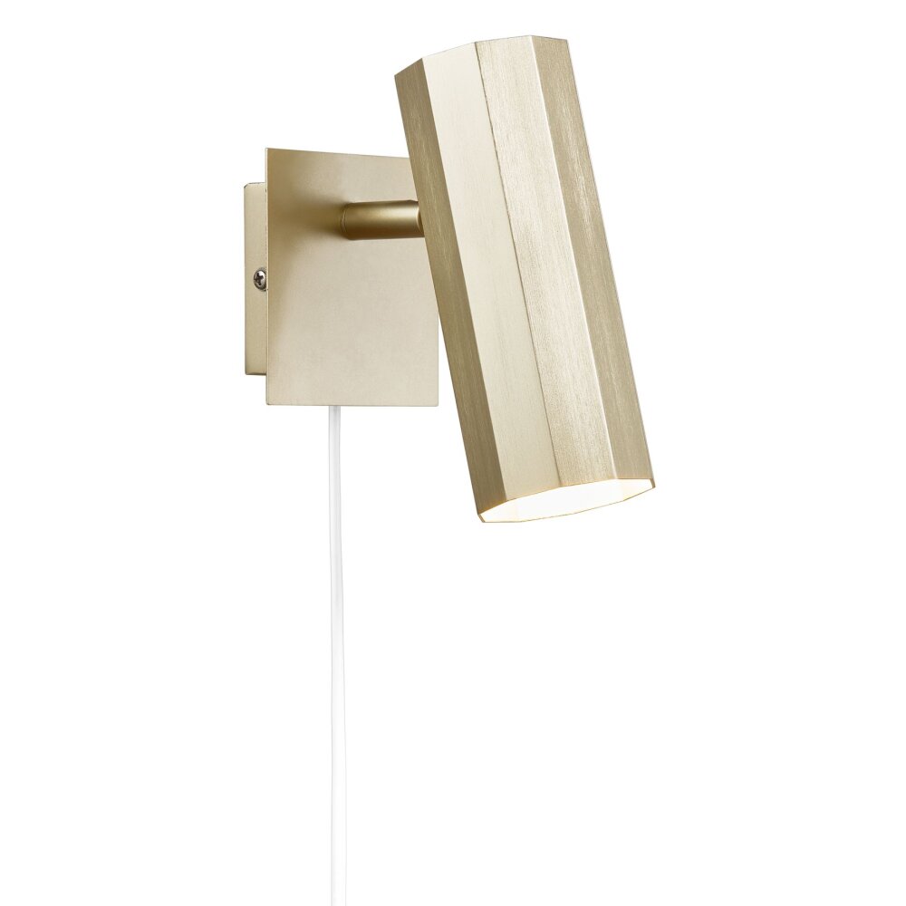 Nordlux ALANIS Wall Light brass, 1-light source