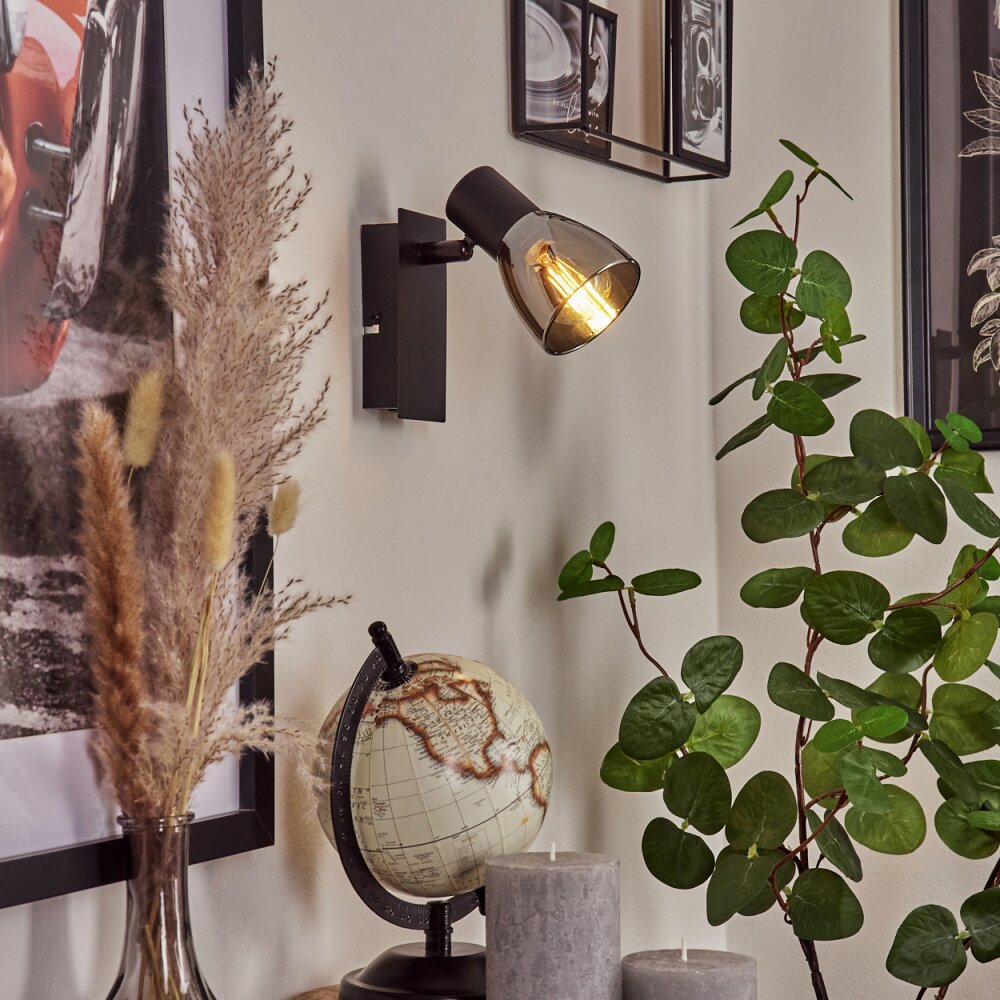 Murianette Wall Light black, 1-light source