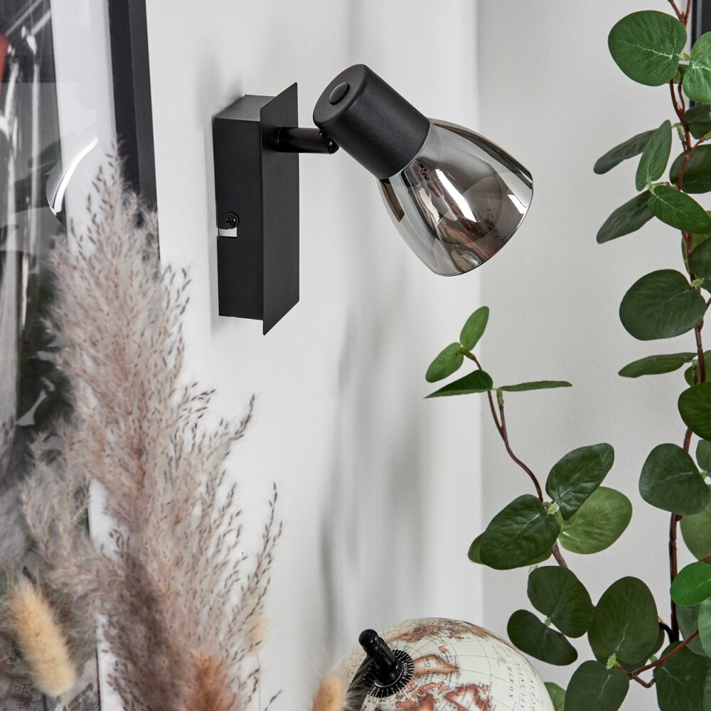 Murianette Wall Light black, 1-light source