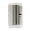 Eglo CARPINERA Outdoor Wall Light LED stainless steel, 2-light sources, Motion sensor