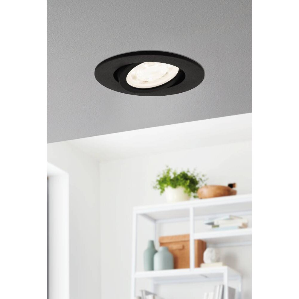 Eglo SALICETO-Z recessed light LED black, 1-light source