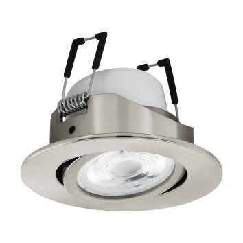 Eglo SALICETO-Z recessed light LED matt nickel, 1-light source