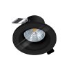 Eglo SALABATE recessed light LED black, 1-light source