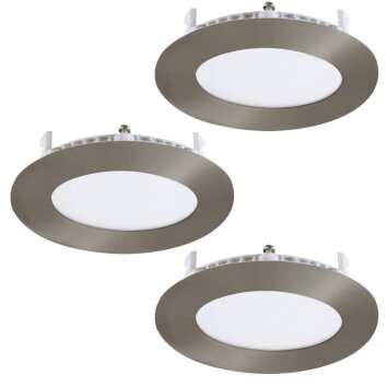 Eglo FUEVA recessed light LED white, 3-light sources