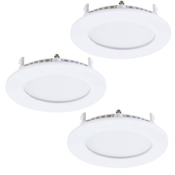 Eglo FUEVA recessed light LED white, 3-light sources