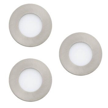 Eglo FUEVA-Z recessed light LED matt nickel, 3-light sources