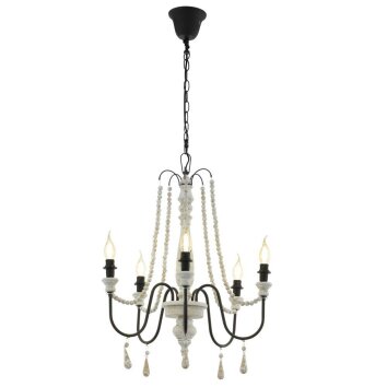 Eglo KRONE chandelier brown, 5-light sources