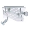 Eglo CABO Ceiling Light LED chrome, 4-light sources