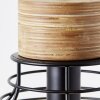 Brilliant Avia Pendant Light Light wood, black, 1-light source