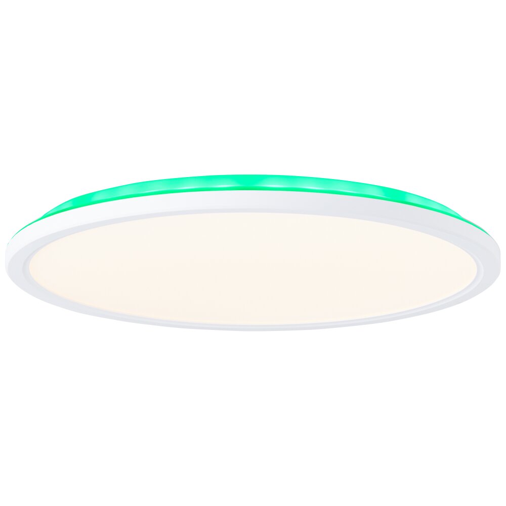 Brilliant Saltery Ceiling Light LED white, 1-light source, Remote control, Colour changer