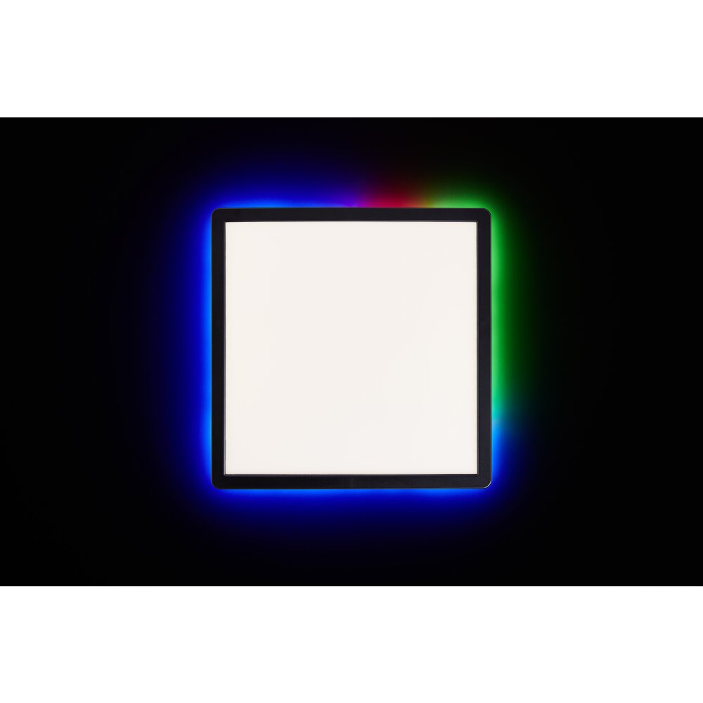 Brilliant Saltery Ceiling Light LED white, 1-light source, Remote control, Colour changer