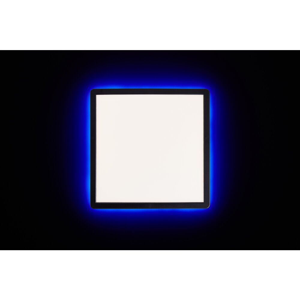 Brilliant Saltery Ceiling Light LED white, 1-light source, Remote control, Colour changer