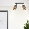 Brilliant Cheval Ceiling Light black, 2-light sources