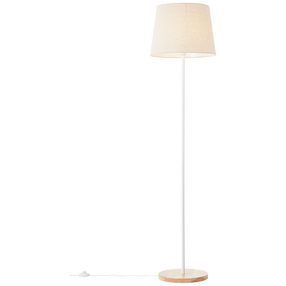 Brilliant Lunde Floor Lamp Ecru, white, 1-light source