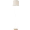 Brilliant Lunde Floor Lamp Ecru, white, 1-light source