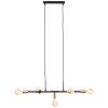 Brilliant Skylab Pendant Light gold, black, 5-light sources