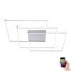 Paul Neuhaus Q-INIGO Ceiling light LED matt nickel, 3-light sources