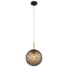 Globo FITZ Pendant Light black, 1-light source