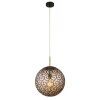 Globo FITZ Pendant Light black, 1-light source