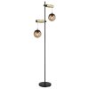 Globo FITZ Floor Lamp black, 2-light sources