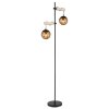 Globo MAXI Floor Lamp Ecru, black, 2-light sources