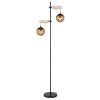 Globo MAXI Floor Lamp Ecru, black, 2-light sources