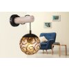 Globo MAXI Wall Light Ecru, black, 1-light source