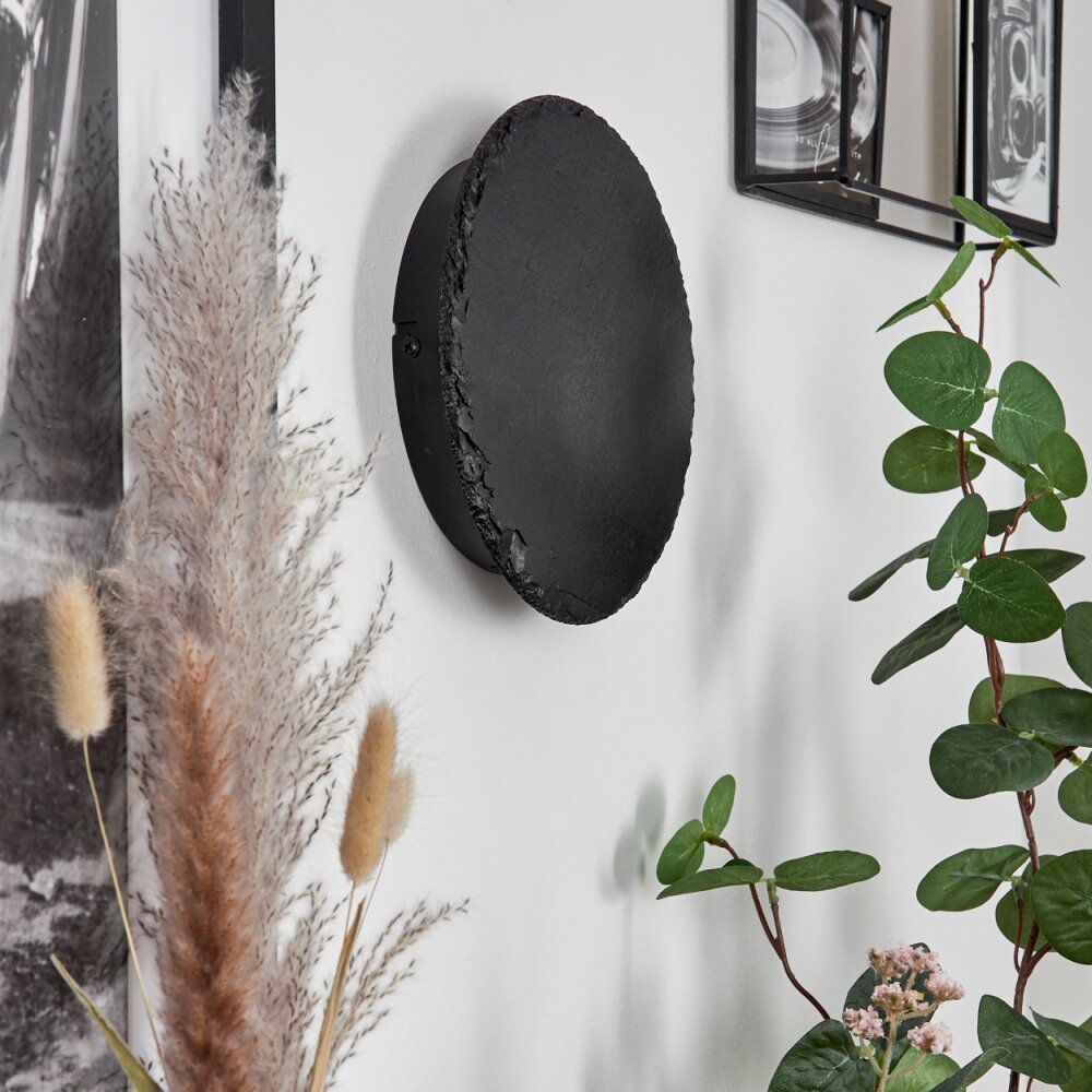 Guadramil Wall Light LED black, 1-light source