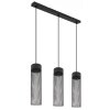 Globo HANS Pendant Light black, 3-light sources