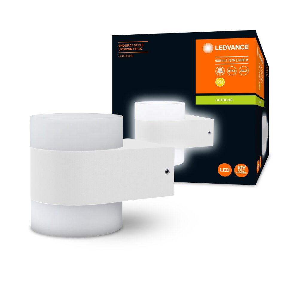 LEDVANCE ENDURA® Outdoor Wall Light white, 1-light source