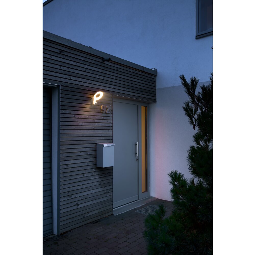 LEDVANCE ENDURA® Outdoor Wall Light stainless steel, 1-light source, Motion sensor