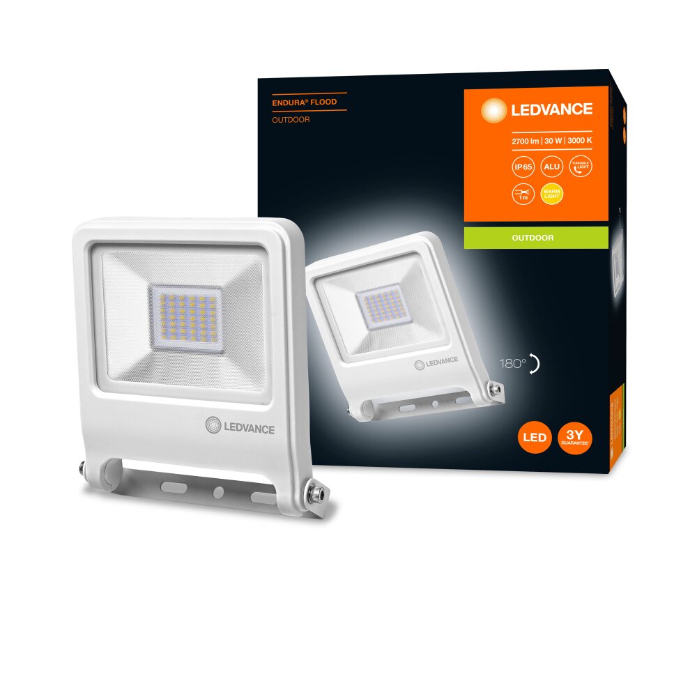 LEDVANCE ENDURA® garden spotlight white, 1-light source