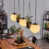 Malhadancha Pendant Light black, 3-light sources