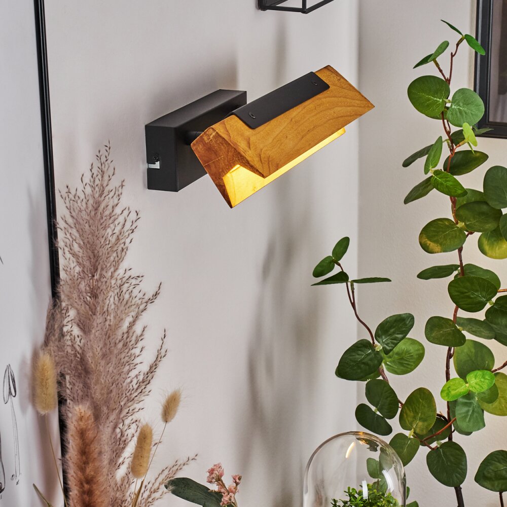 Teira Wall Light LED black, 1-light source