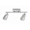 Leuchten-Direkt DALLI ceiling light LED chrome, 2-light sources