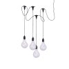 Leuchten-Direkt ENNI Hanging lamp LED black, 4-light sources