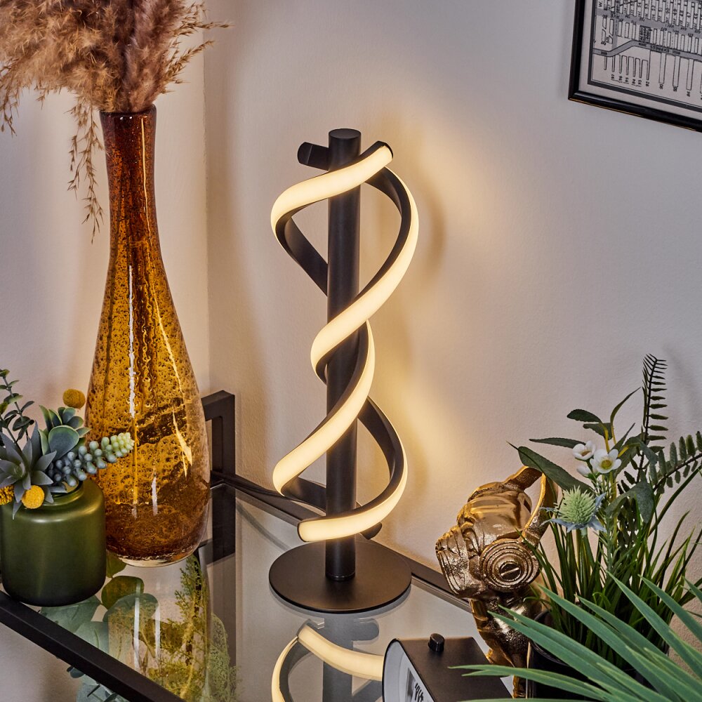Alvarim Table lamp LED black, 1-light source